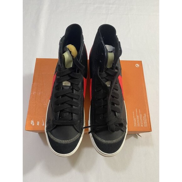 New Mens Size 13 Black Nike Blazer Mid ‘77 Jumbo Basketball Shoes DD3111 001 main image 10